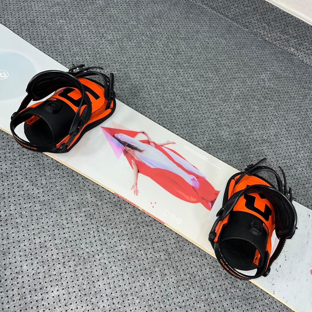 ５回使用 152cm CAPITA DOA×UNION STRATA Mサイズ