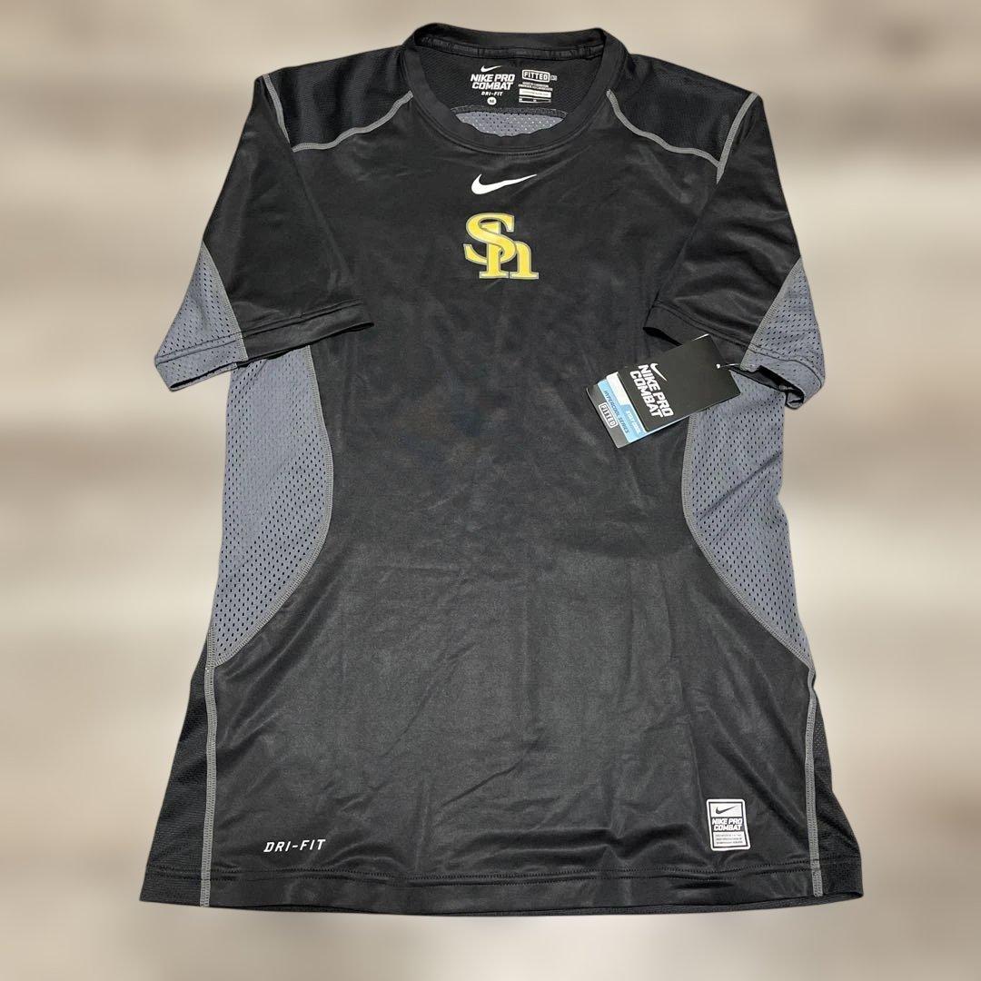 デッドストック NIKE PRO COMBAT NPBソフトバンクアンダーシャツ