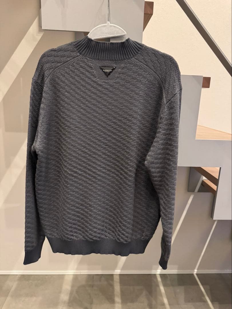 【美品】現行品　MARK & LONA グレー セーター　48(L)