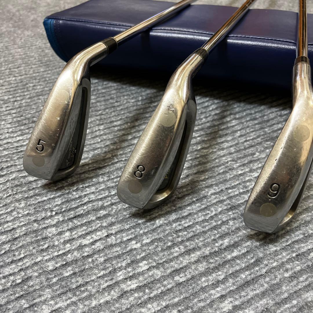 TOUR STAGE ViQアイアン 5番 8番 9番 NS Pro Rシャフト