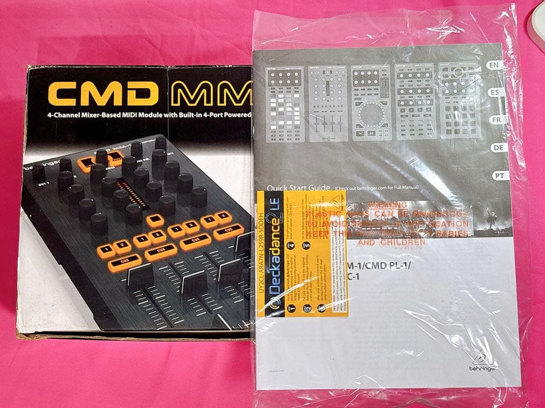 【更新あり】BHERINGER CMD MM-1 DJコントローラー 現状品