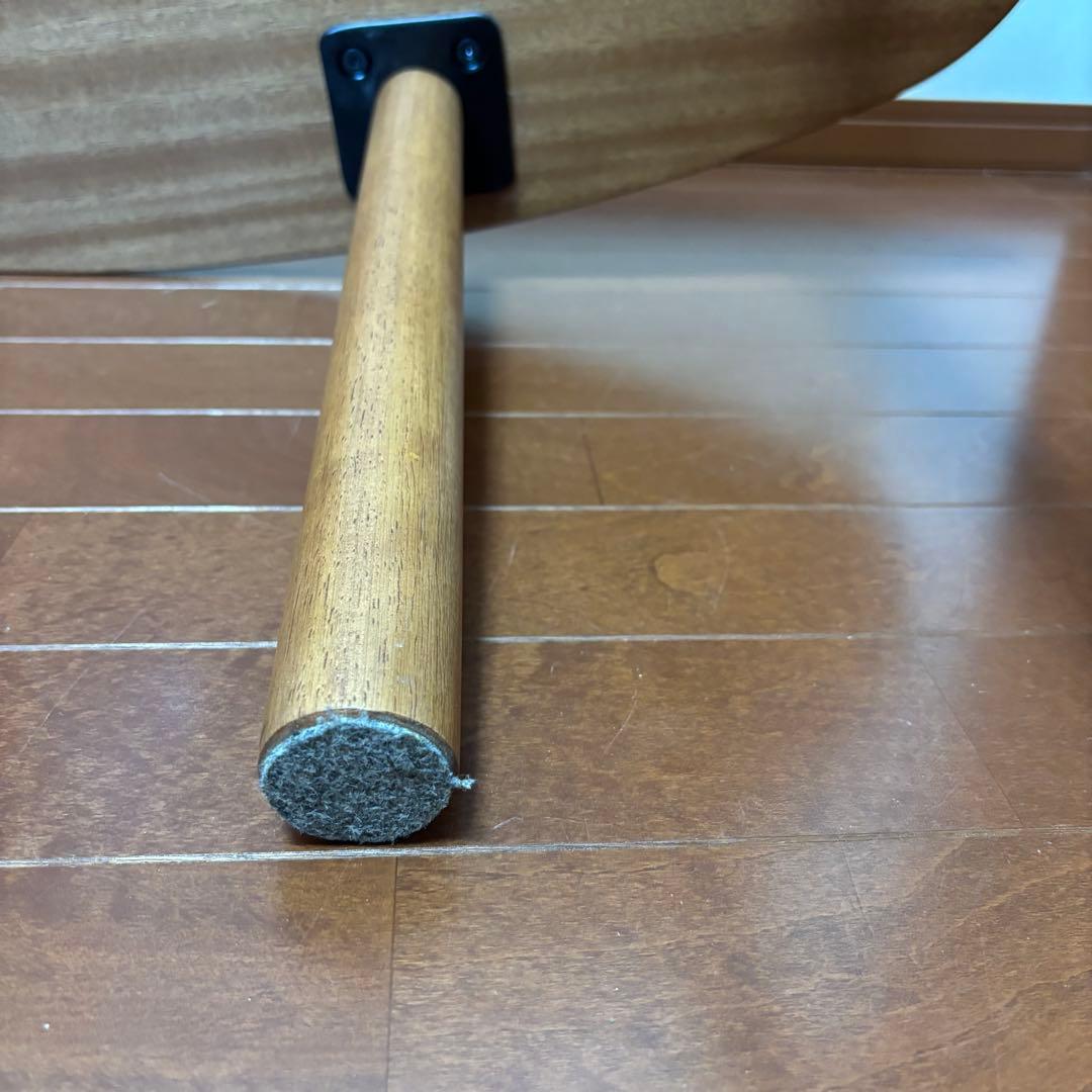 【訳あり品】【ウィドゥスタイル】センターテーブル　卵形
