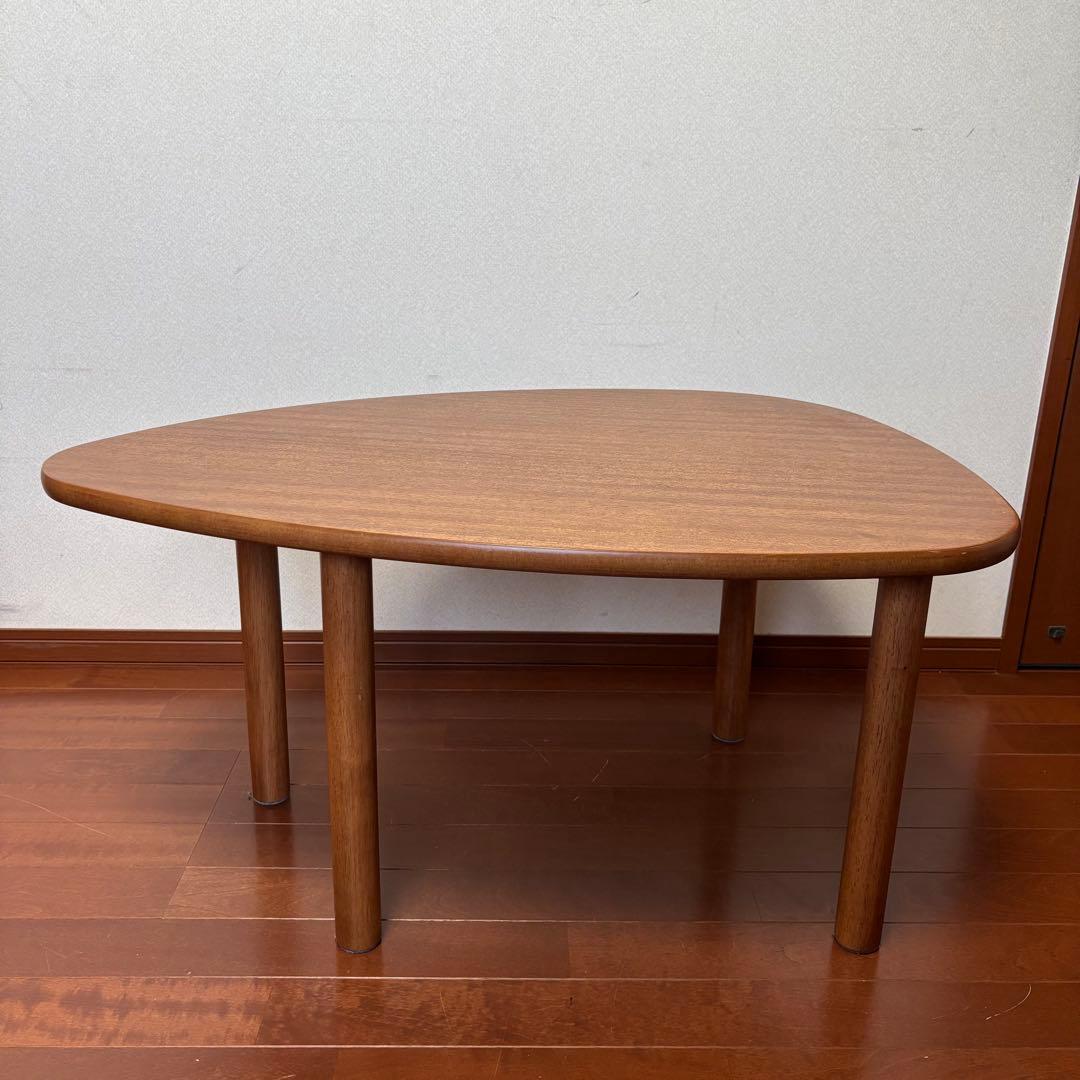 【訳あり品】【ウィドゥスタイル】センターテーブル　卵形