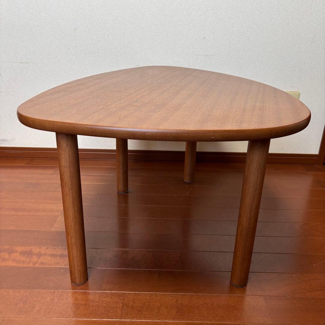 【訳あり品】【ウィドゥスタイル】センターテーブル　卵形