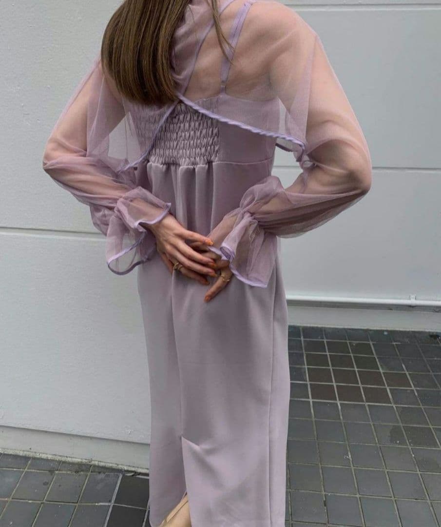 MANY WAY AIRY VEIL DRESS　アメリヴィンテージ