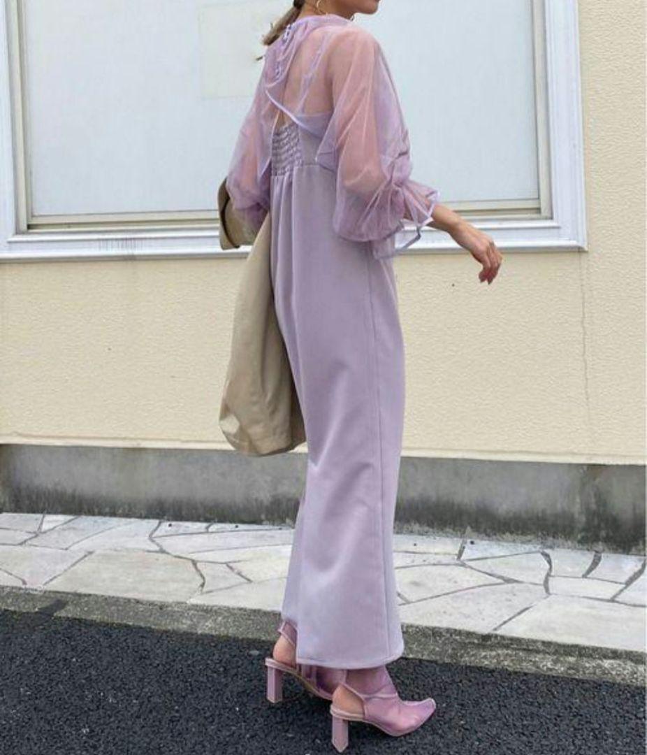 MANY WAY AIRY VEIL DRESS　アメリヴィンテージ