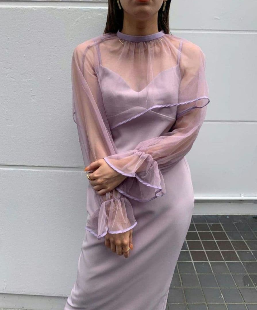 MANY WAY AIRY VEIL DRESS　アメリヴィンテージ