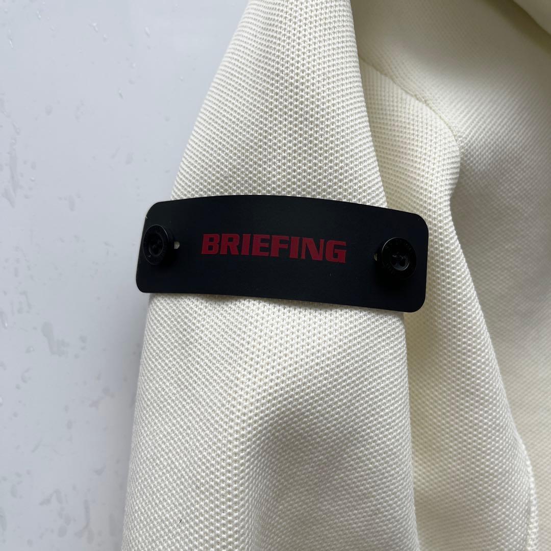BRIEFING WR ニットパーカー バックロゴ メンズ 23年 ゴルフウェア