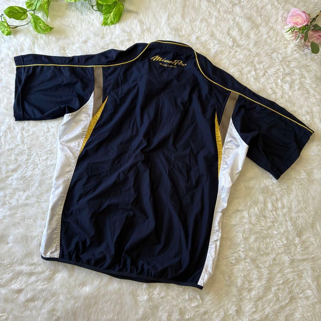 ミズノプロ★半袖ハーフジップウェア　パンツ　上下セット　MIZUNO　PRO