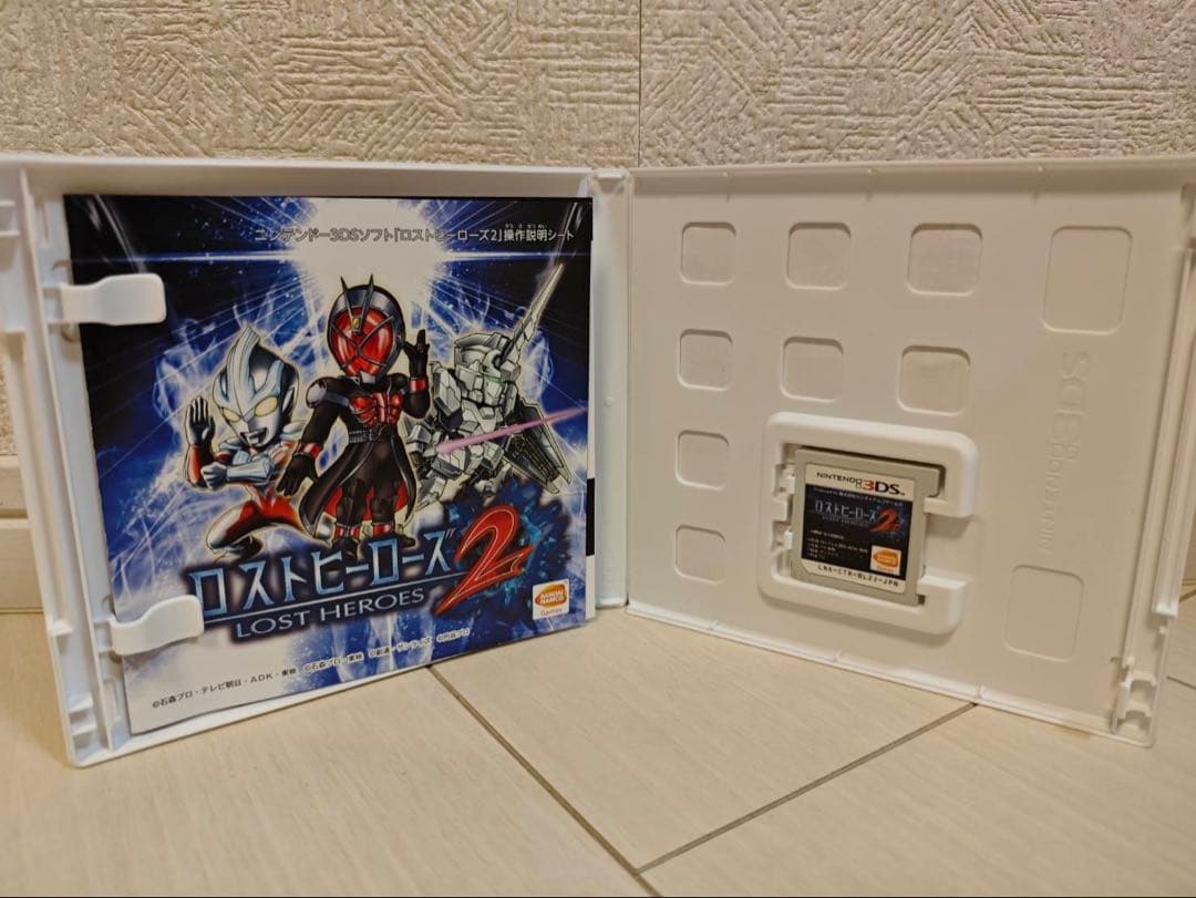 ロストヒーローズ　3DS ニンテンドー　ゲーム　ソフト