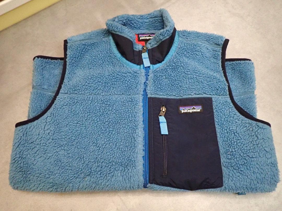 Patagonia レトロX フリースベスト ブルー Mサイズ