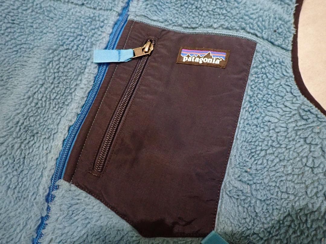 Patagonia レトロX フリースベスト ブルー Mサイズ