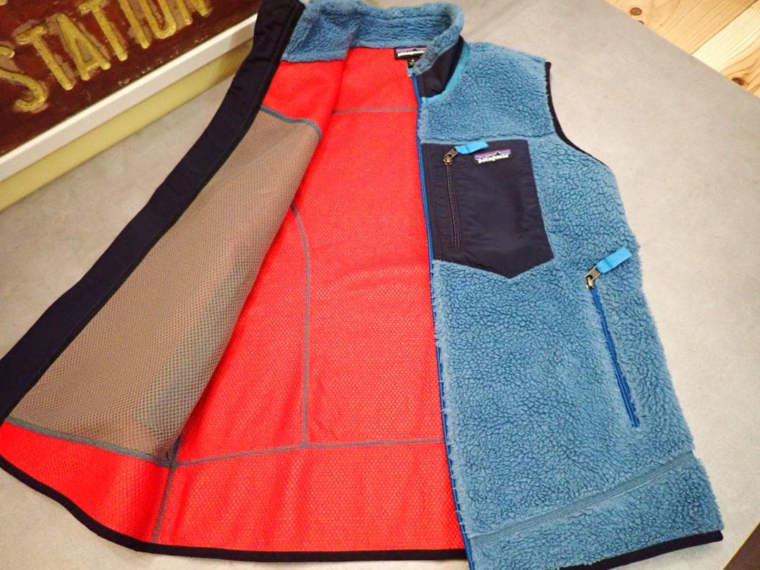 Patagonia レトロX フリースベスト ブルー Mサイズ