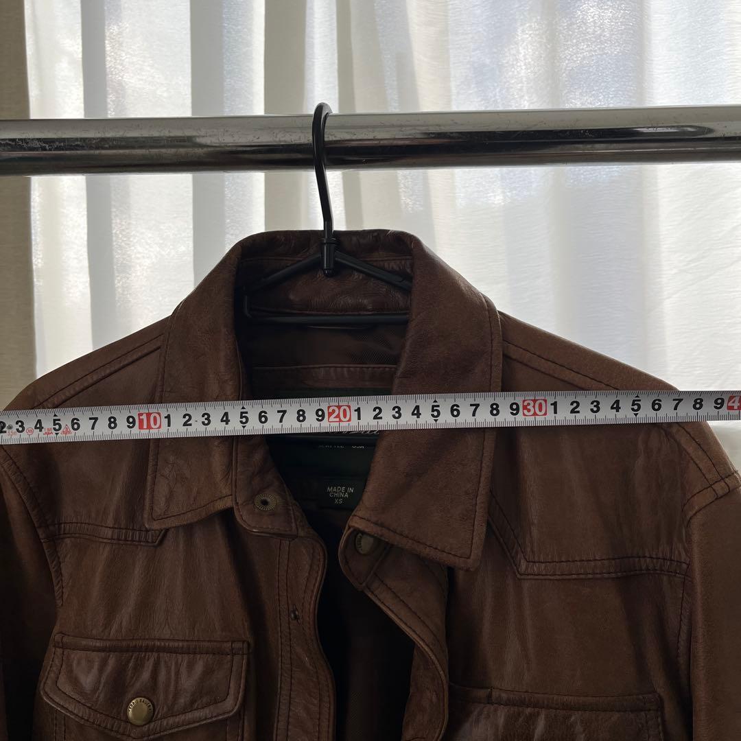 エディバウアー　Eddie Bauer 牛革　レザージャケット