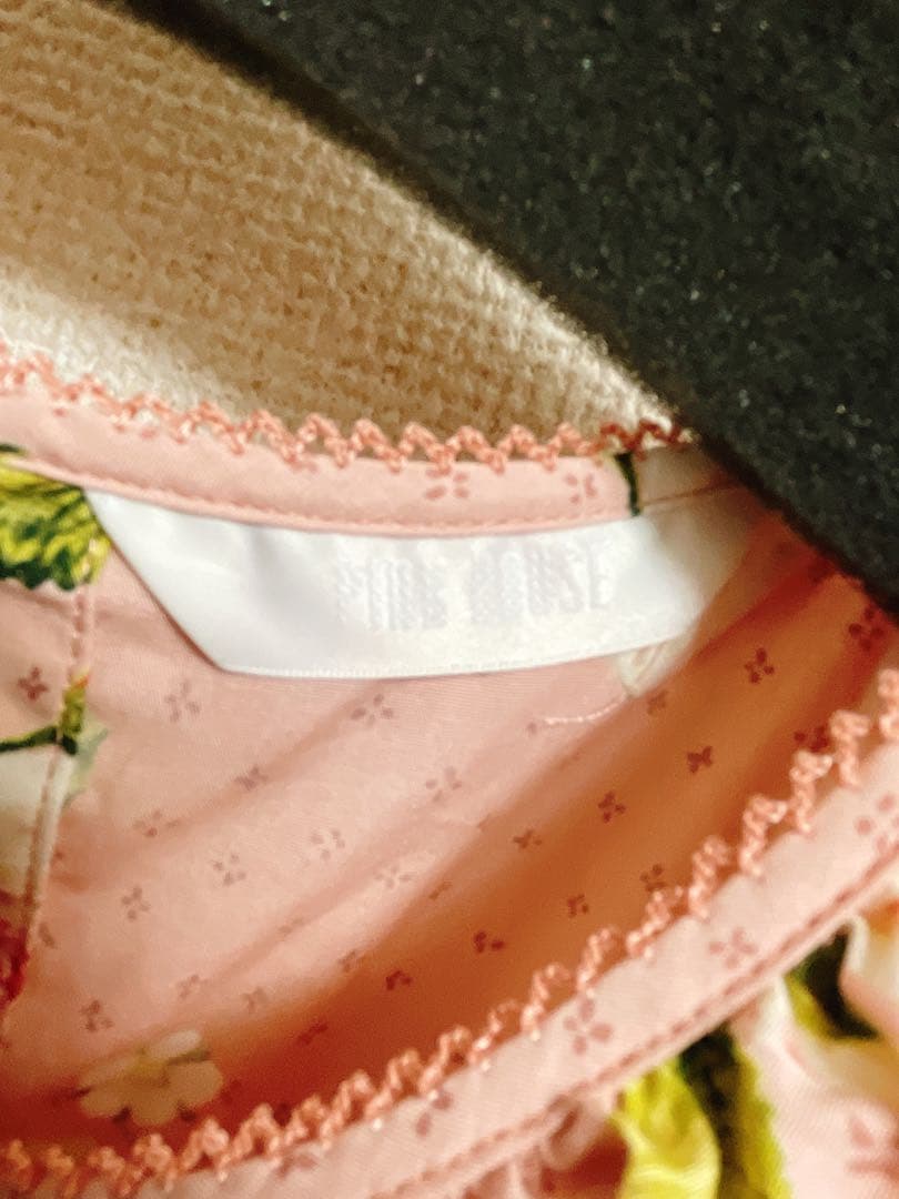ピンクハウス2023AW berry rose ベリーローズ　ミディワンピース