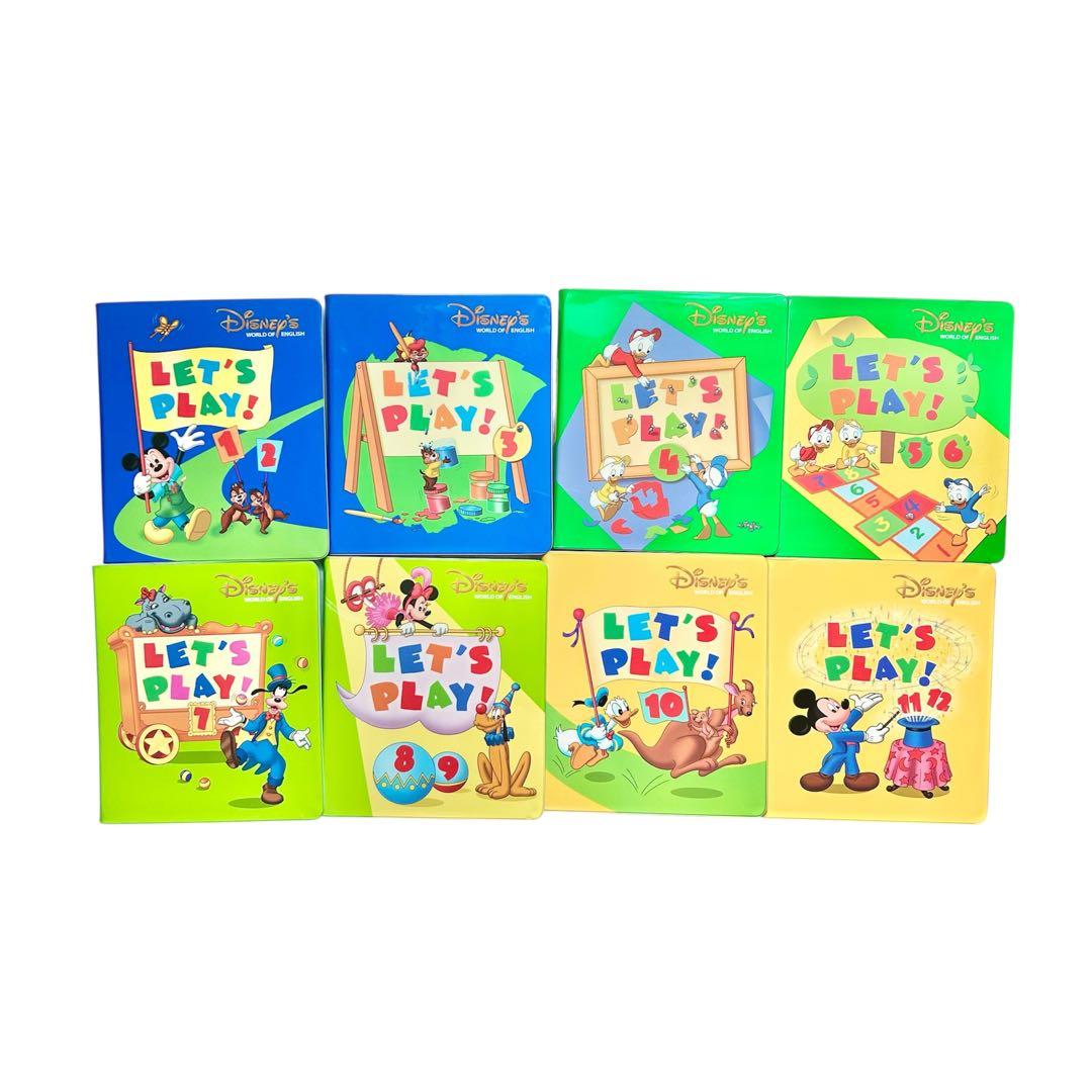 レッツプレイ　DWE ディズニー英語システム　プレイセット　DVD 未開封品多数