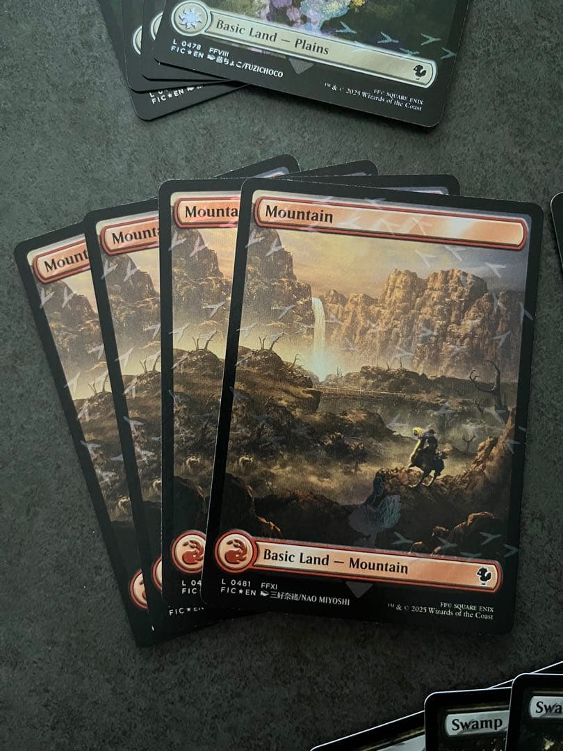 MTG マジック ザ ギャザリング チョコボバンドル 基本土地 foil 20枚