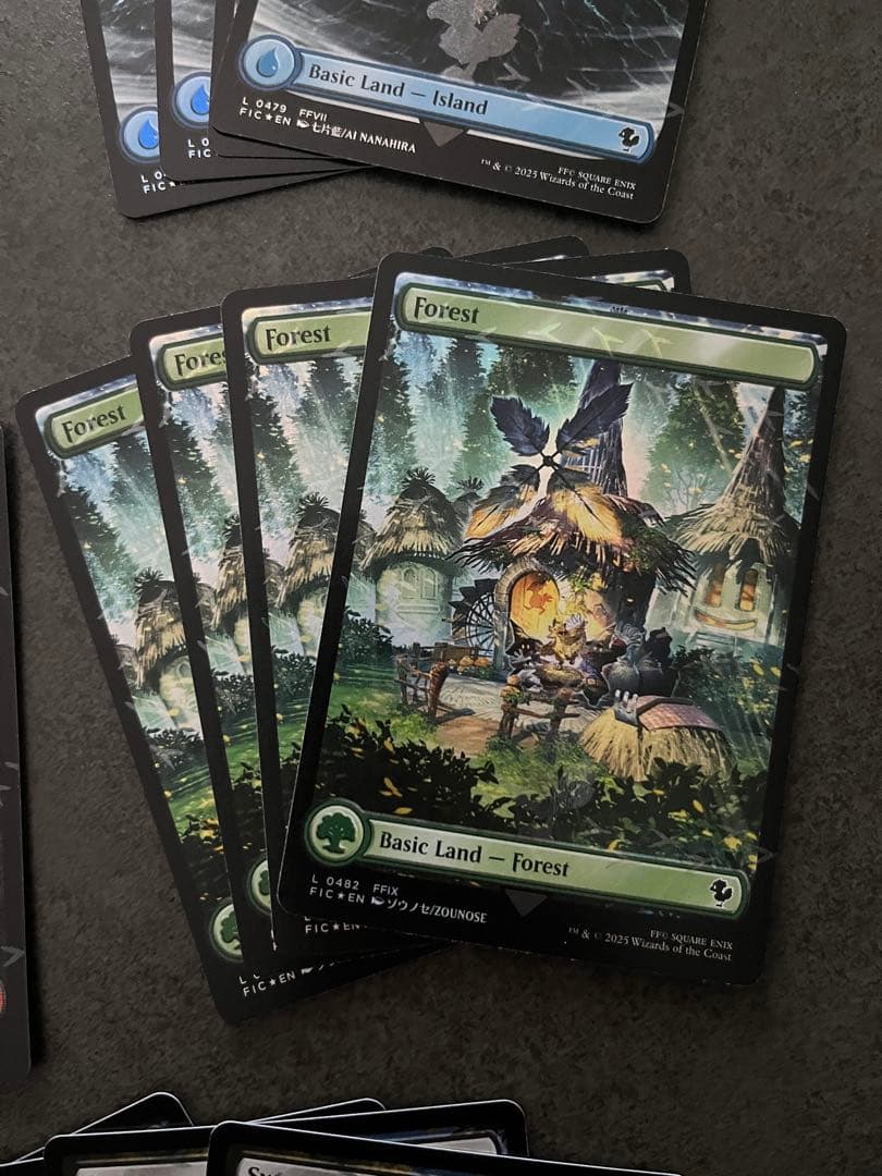 MTG マジック ザ ギャザリング チョコボバンドル 基本土地 foil 20枚