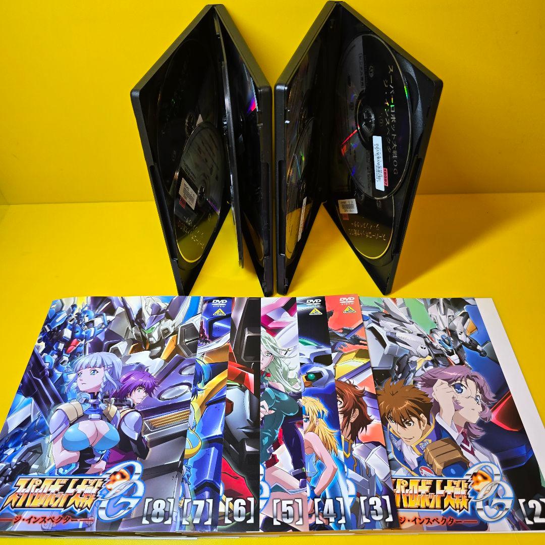 ※新品ケース交換済　スーパーロボット大戦OG ジ・インスペクター DVD全9巻