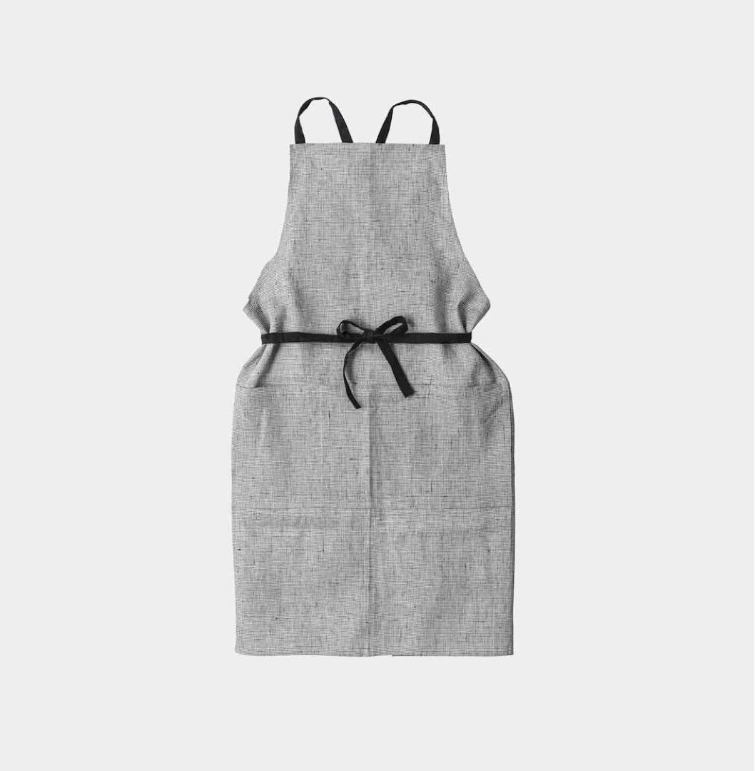 新品　Lino e Lina リーノエリーナ　麻リネンエプロン