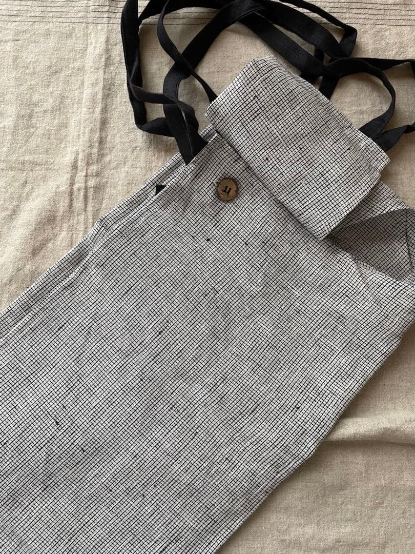 新品　Lino e Lina リーノエリーナ　麻リネンエプロン