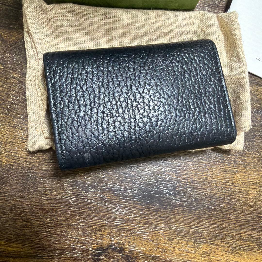 GUCCI GGマーモント レザー キーケース
