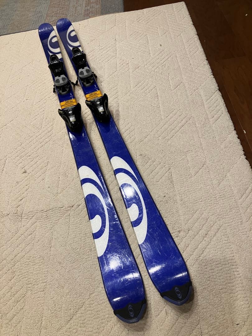 名機　Salomon 1080 TENEIGHTY 169 cm 青テン