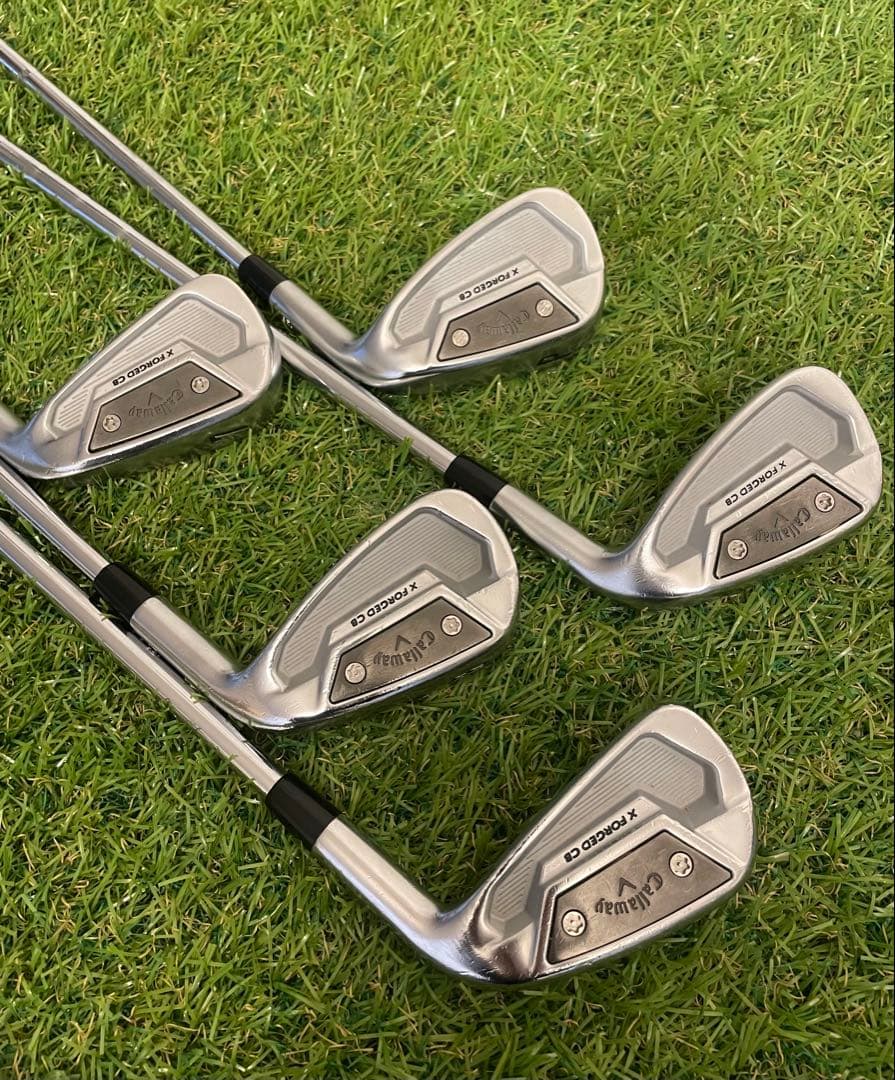 キャロウェイ XFORGED CB 2021 モーダス105S 5本