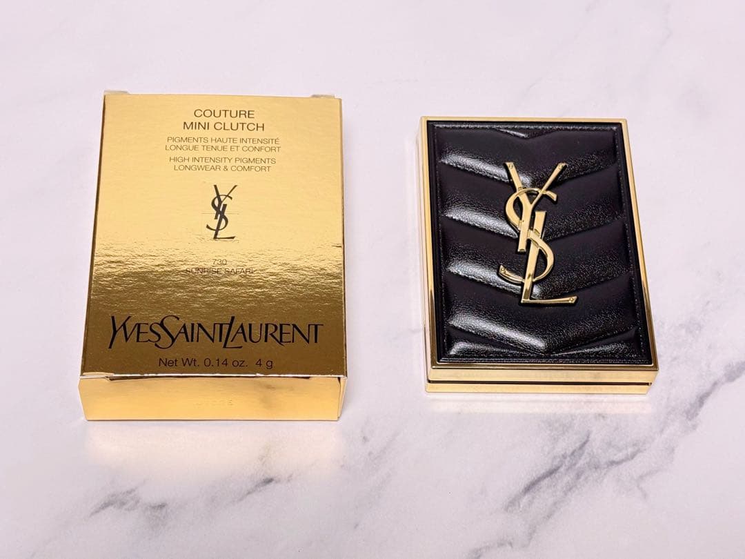 YSL サナ使用色 クチュールミニクラッチ 730サンライズサファリ