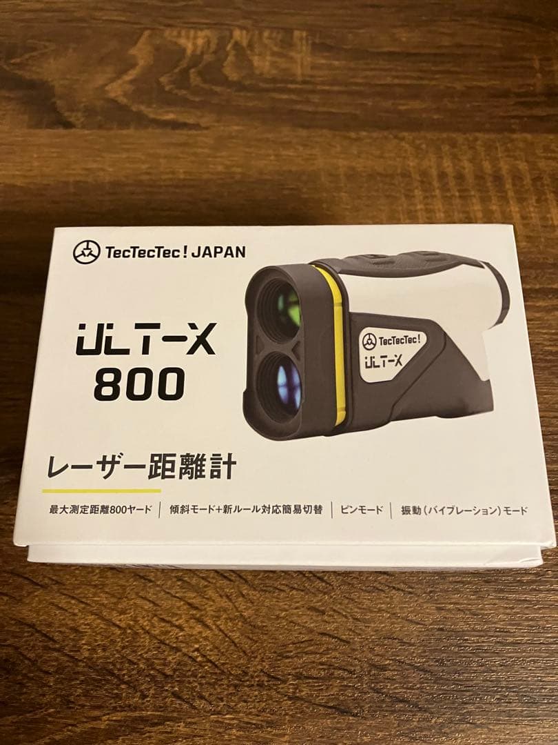 TecTecTec! ULT-X 800 レーザー距離計 ゴルフ 距離測定器