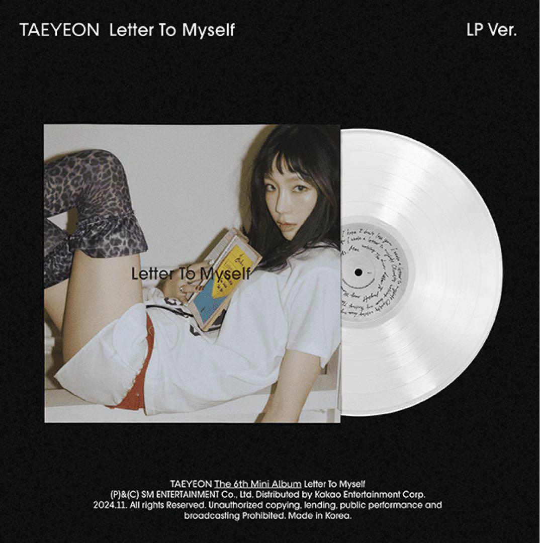 TAEYEON LETTER TO MYSELF LP トレカ付き テヨン