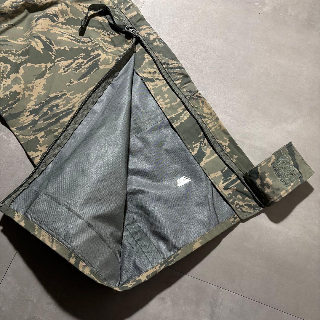00s 鬼ワイド　米軍実物　USAF デジタルタイガー　ゴアテックスパンツ 迷彩