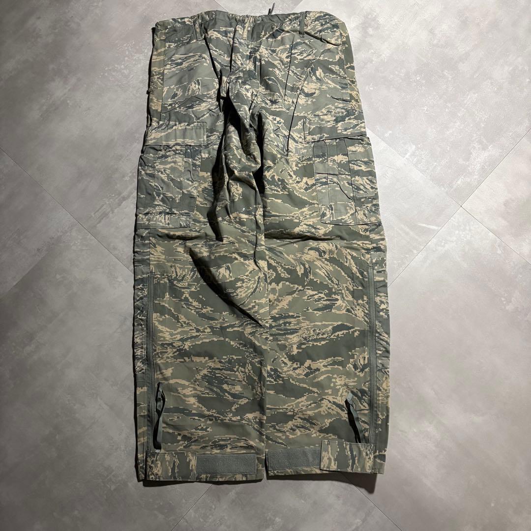 00s 鬼ワイド　米軍実物　USAF デジタルタイガー　ゴアテックスパンツ 迷彩