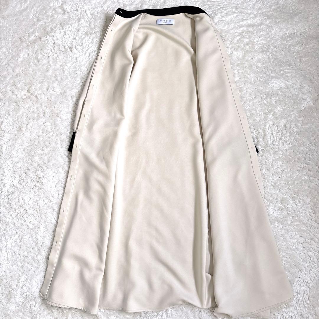 SHIPS any ダブルクロス Aライン シャツワンピース 洗える