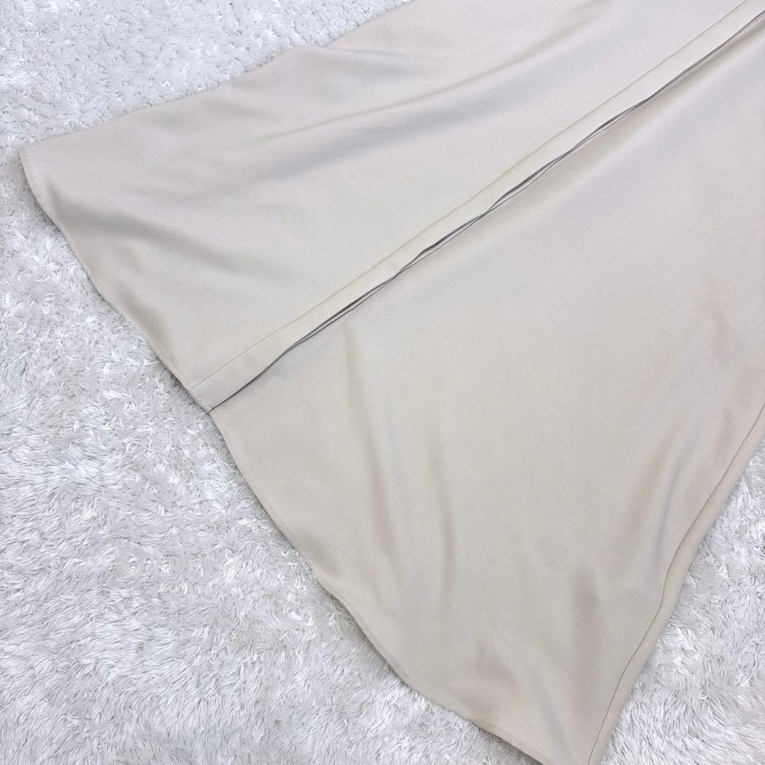 SHIPS any ダブルクロス Aライン シャツワンピース 洗える