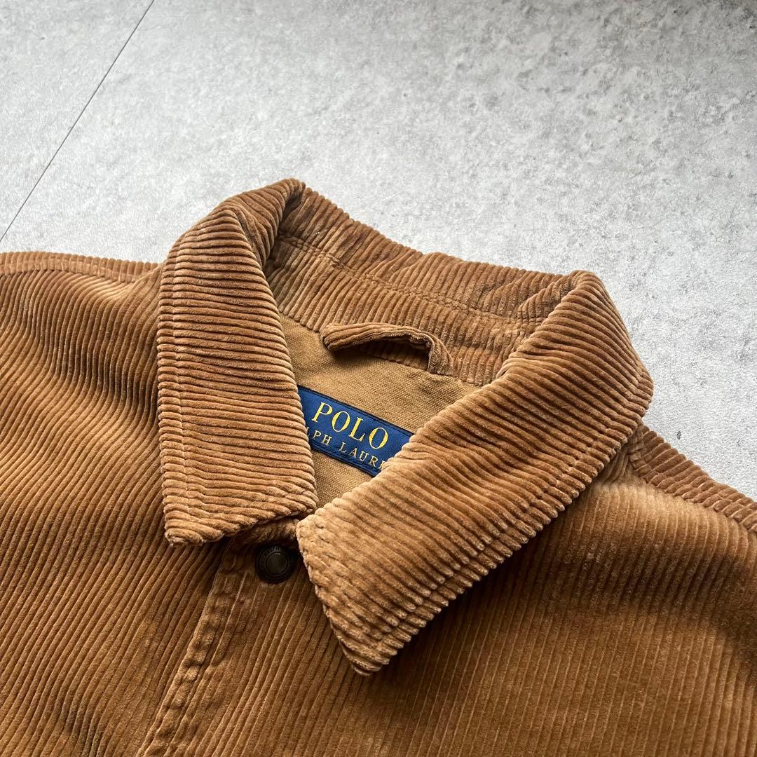 RALPH LAUREN ポロバイラルフローレン コーデュロイ コーチジャケット