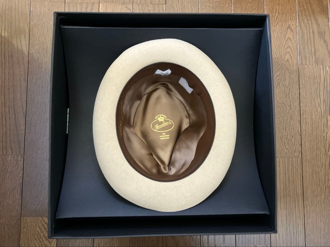 【激レア】BORSALINO ラビットファー ハット us7-1/2