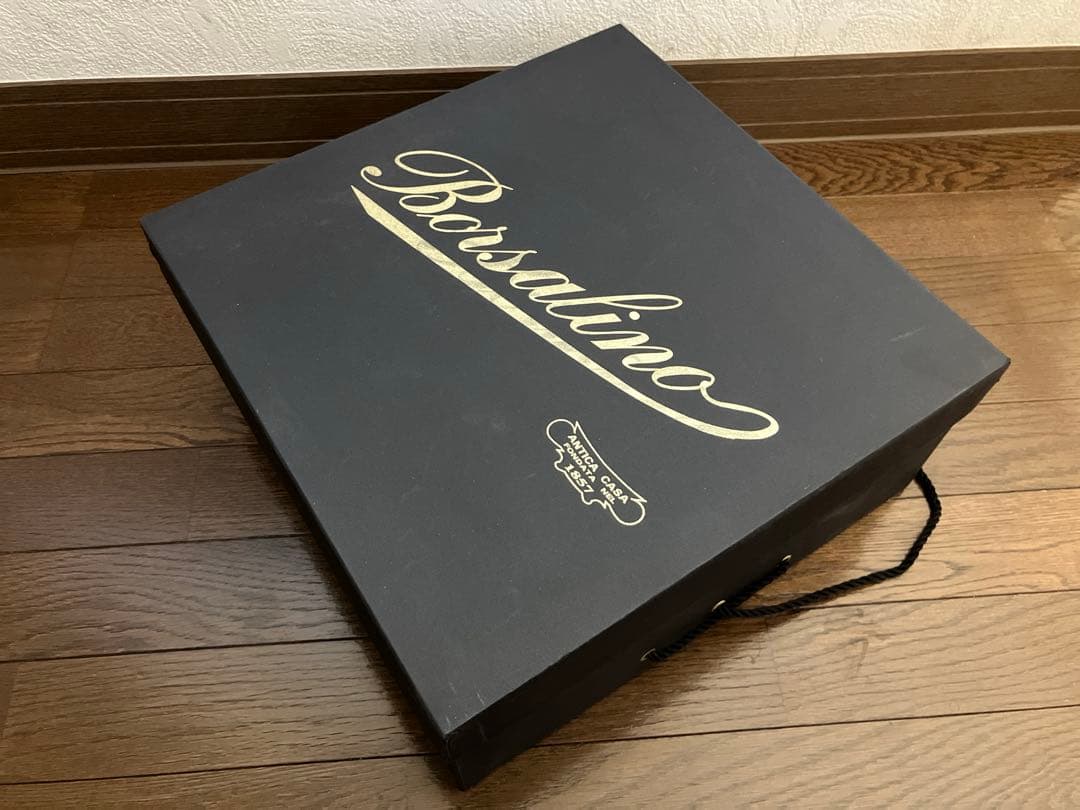 【激レア】BORSALINO ラビットファー ハット us7-1/2