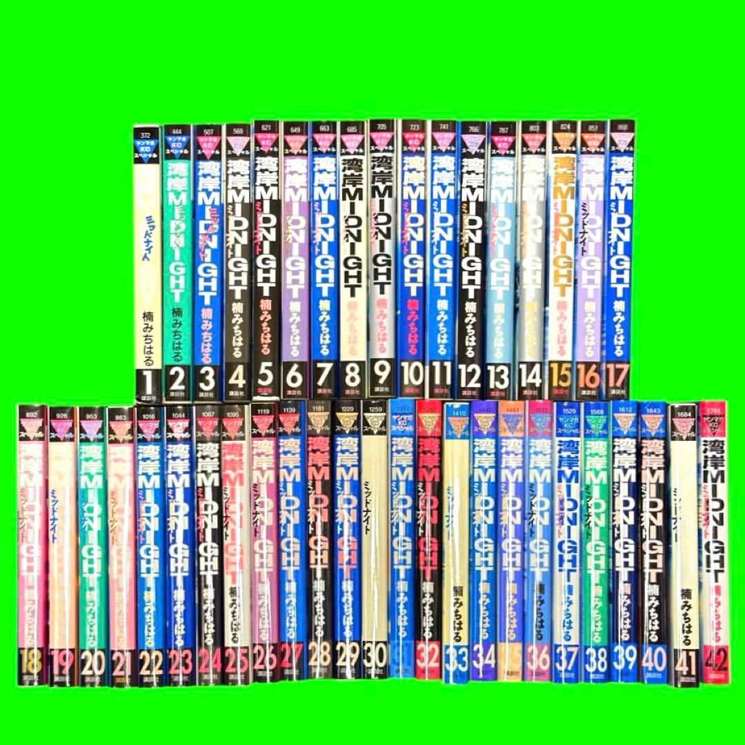 湾岸ミッドナイト　全42巻セット　全巻　完結　マンガ　送料無料 / 匿名配送