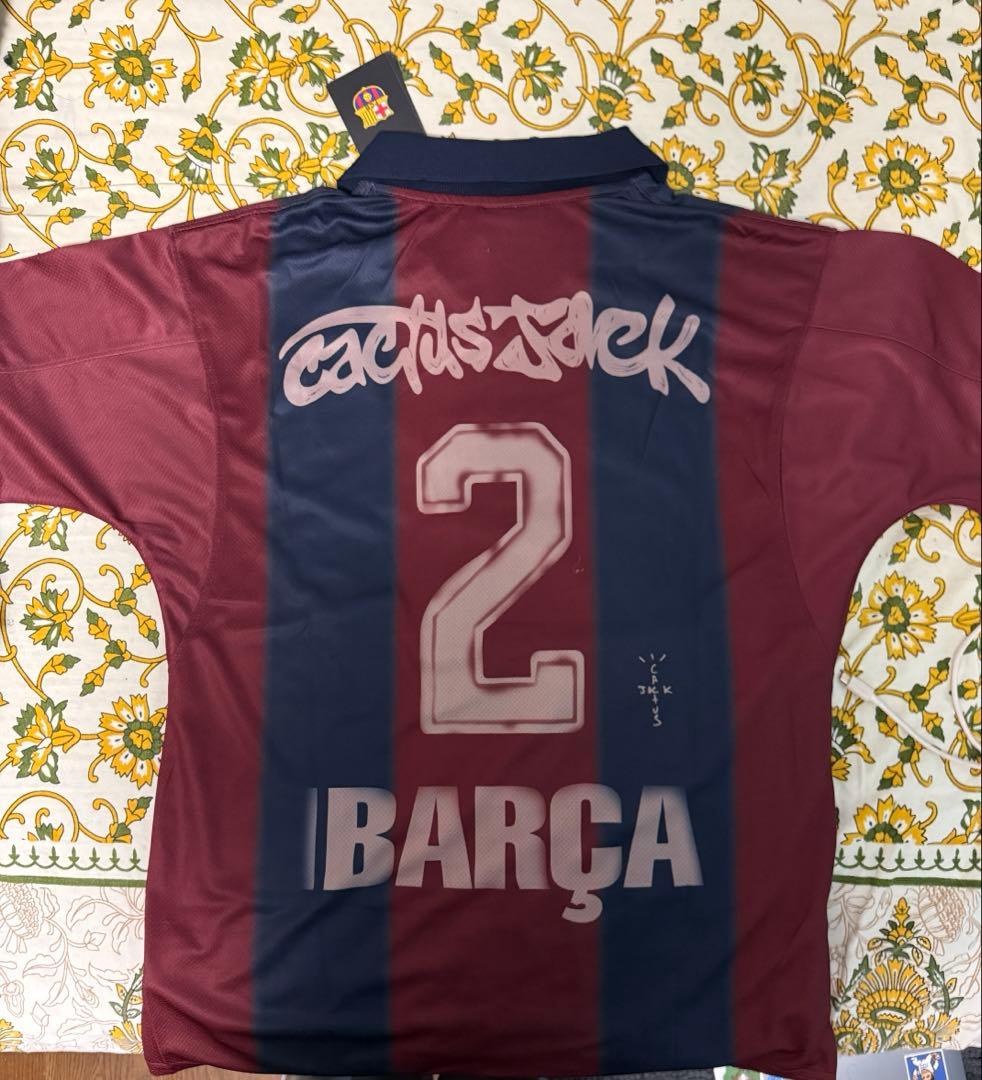 ウェア Barcelona 23/24 Style Jersey Red (M)