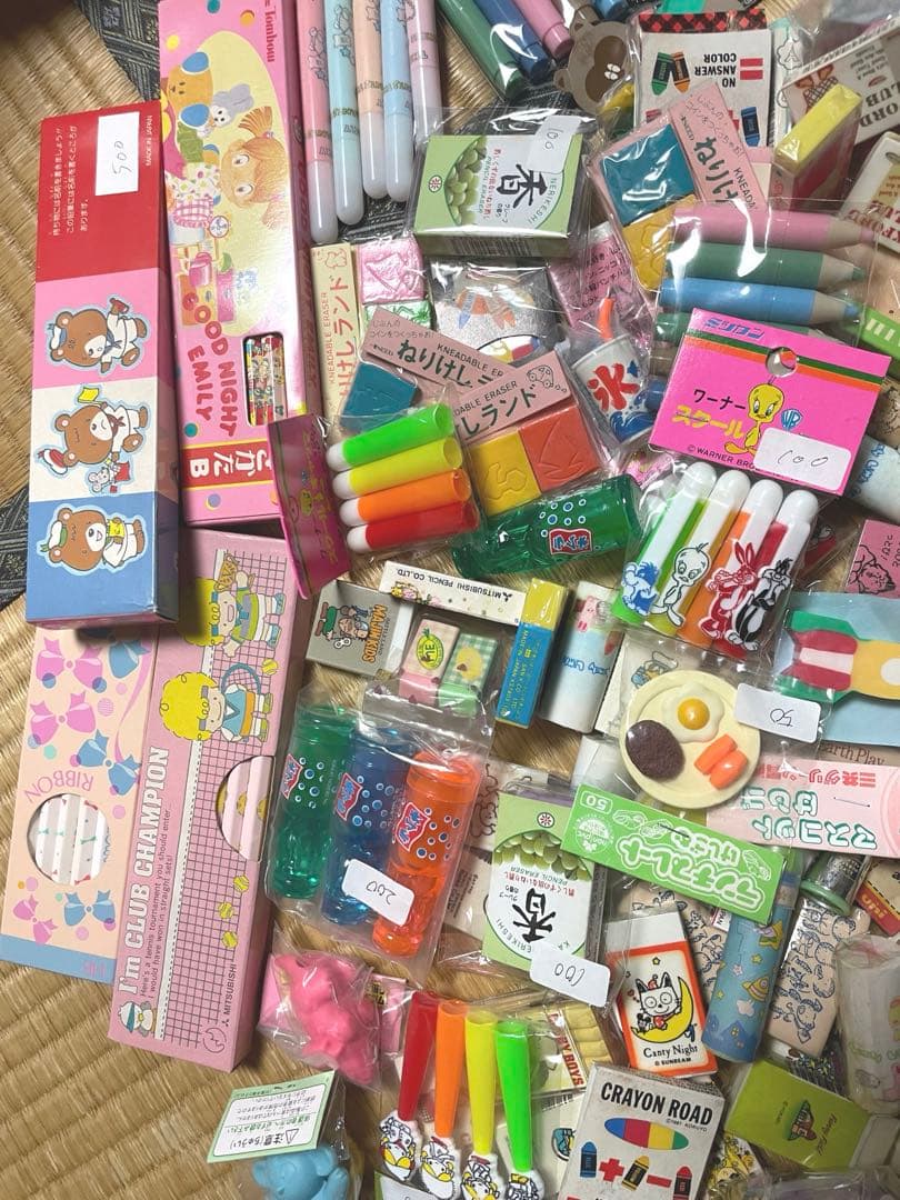 a*k様 昭和 平成 レトロ 消しゴム ペン まとめ売り