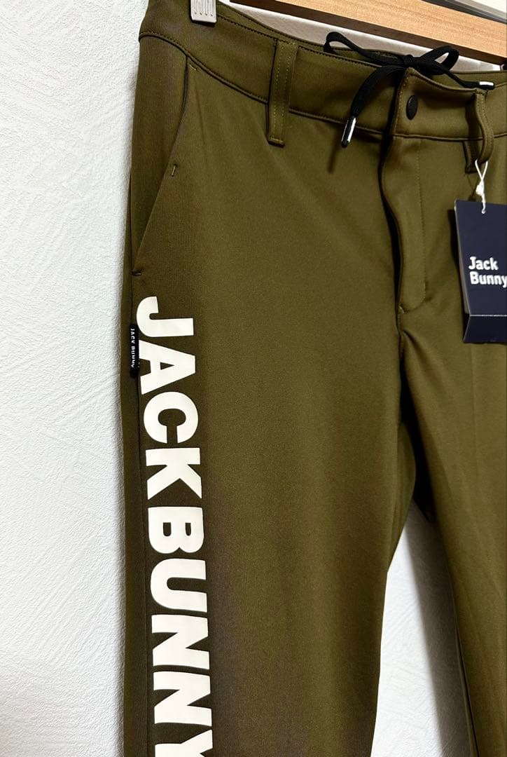 Jack Bunny オリーブ スリムフィットパンツ　新品タグ付