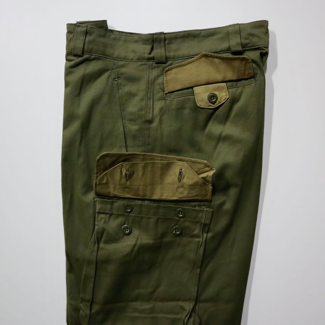 A*J様 フランス軍 M-47 カーゴパンツ 後期 デッドストック 実物 オリー