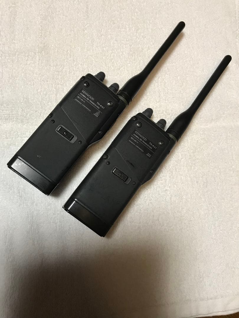 ケンウッド無線機TH-K47(2台セット)