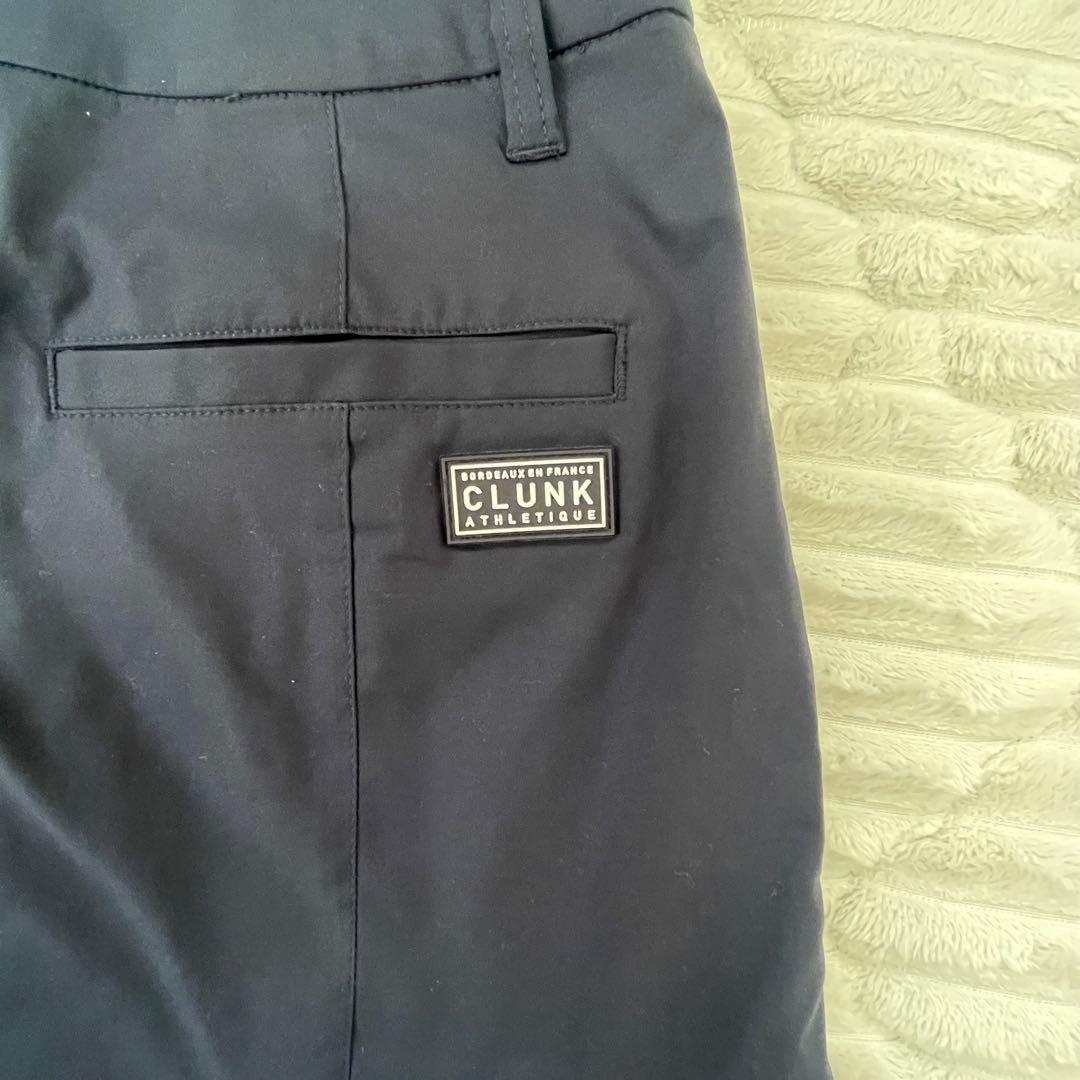 【美品】CLUNK クランク ゴルフスカート L ネイビー プリーツ 撥水 春夏