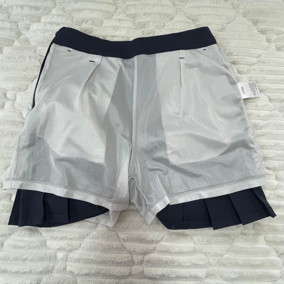 【美品】CLUNK クランク ゴルフスカート L ネイビー プリーツ 撥水 春夏