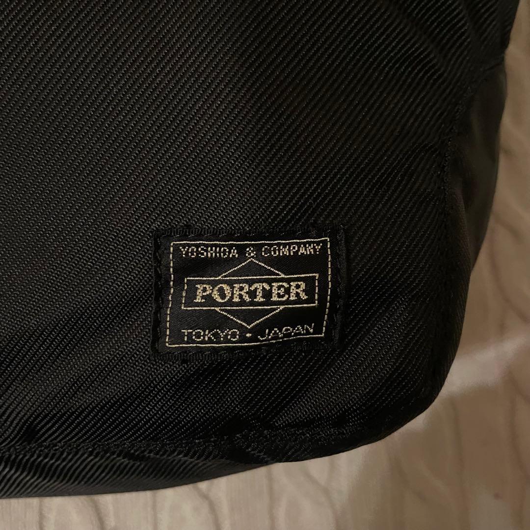 【極美品✨】PORTER ラウンド ROUND トートバッグ 大容量 ブラック