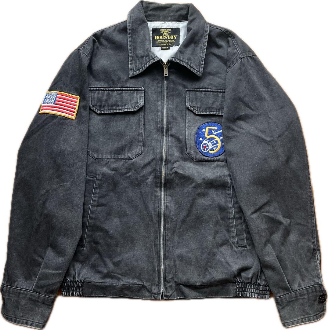 ジャケット・アウター HOUSTON AIR FORCE tour jacket souvenir
