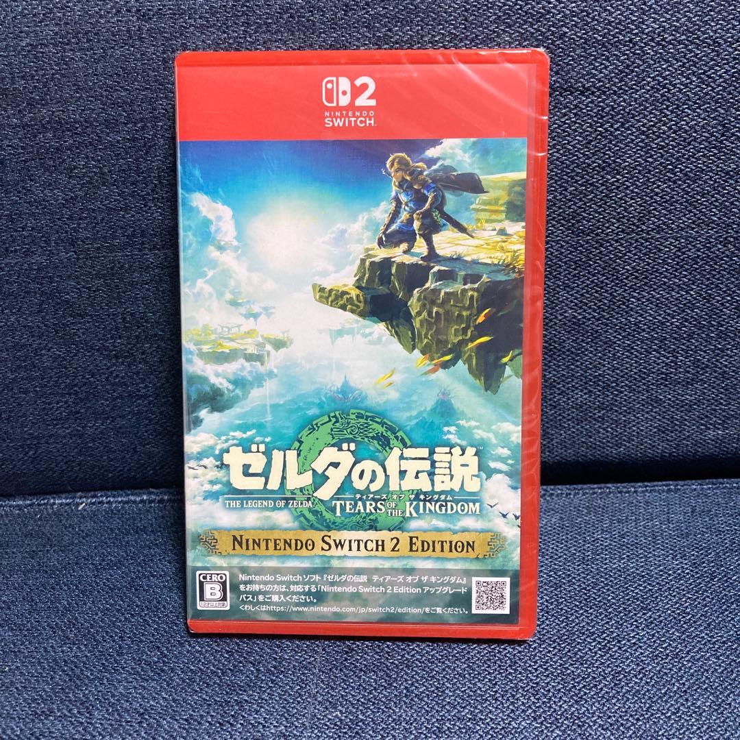 ゼルダの伝説 TEARS OF THE KINGDOM Switch2 未開封