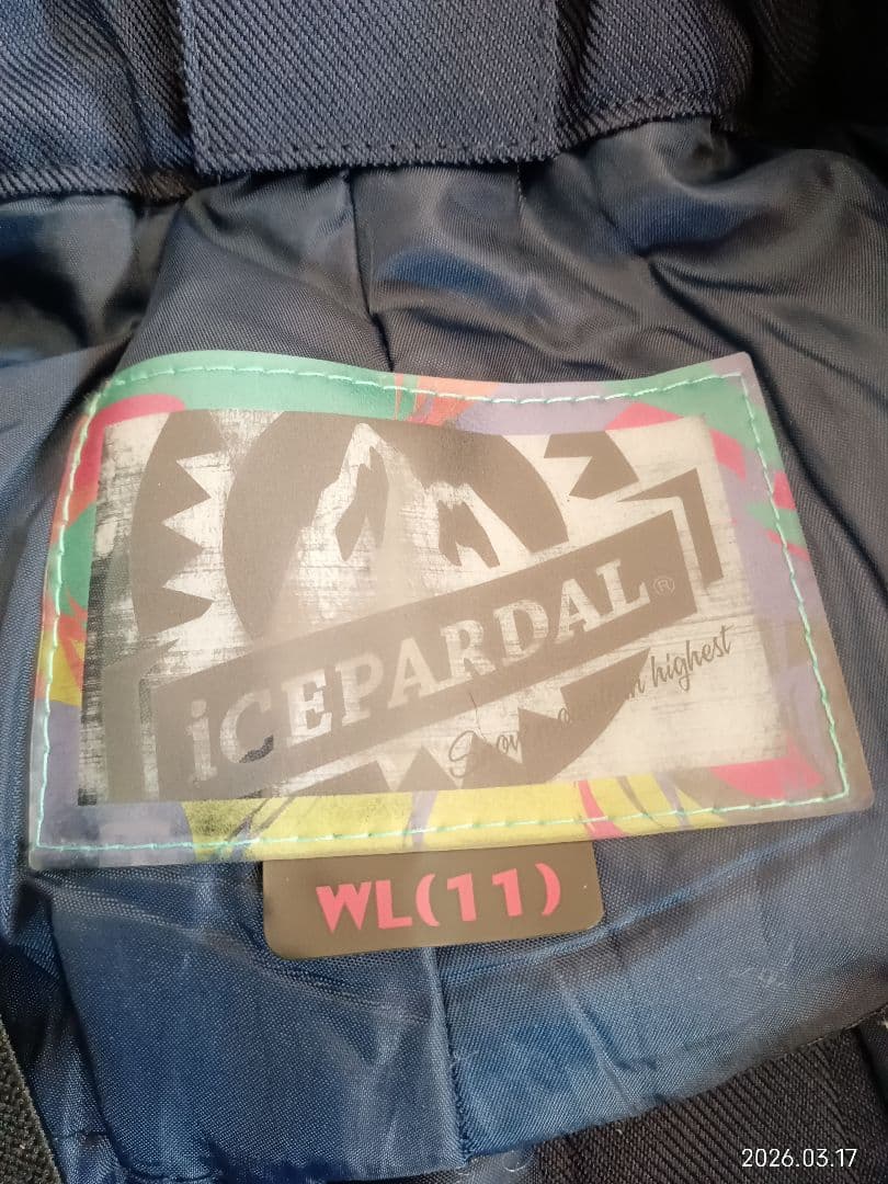 ICEPEARDAL WL(11) スキーウェア ネイビー